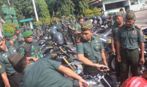 Dandim Sidrap Cek Randis Demi Pilkada Aman