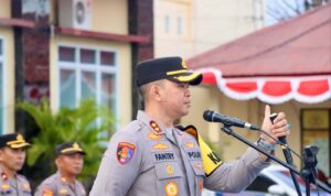 Bravo! Kapolres Sidrap Pastikan 163 Personel Siap Tempur