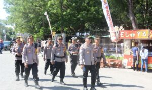 Fantry On Duty! Kapolres Sidrap Pastikan Aman Terkendali