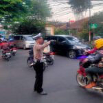 Wujudkan Kamseltibcarlantas Kondusif pagi, Unit Lantas Polsek Lengkong Gelar Gatur Lantas