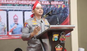 Kapolres Sidrap: Jangan Sampai Panas, Ya!