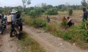 Babinsa Menyemai Harapan Hijau di Bumi Teppo