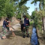 Lingkungan Kinclong, Semangat TNI Nambah!
