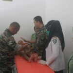 Baksos Sunat Gratis, Dandim 1420 Sidrap: TNI Selalu Hadir untuk Rakyat