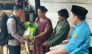 IPDA Jufri Tembus Pelosok, Salurkan Bantuan