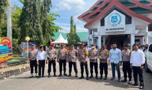 Sidrap Siaga: Kapolres Gelar Pengamanan Ketat Pelantikan DPRD