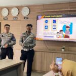 Polantas Menggelar Kegiatan Polisi Sahabat Anak Bersama TKIT Nurul Baeti Karawang