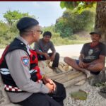Cooling System, Bhabinkamtibmas Polsek Pangkalan Sambangi Masyarakat