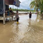 Banjir di 3 Desa, Polsek Sultan Daulat Cek Ketinggian Air Sungai Lae Souraya