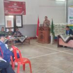 Polsek Sindangkerta Lakukan Cooling System Jelang Pilkada Serentak 2024 di Acara Musdes RKPDes Tahun 2025 Desa Weninggalih