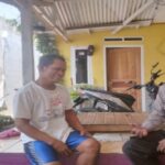 Aiptu Sahidi Sambang Warga Dawuan Barat Cooling System Jelang Pilkada 2024