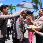 Kunjungan Kerja Kapolda Papua Beserta Rombongan Di Mapolres Supiori