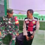 Personil Polsek Cilamaya Sambang Kantor Koramil Cilamaya