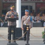 Wakapolres Subang Pimpin Apel Gelar Pasukan Ops Zebra Lodaya 2024 di Lapangan Apel Mako Polres