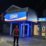 Patroli Anggota Polsek Tempuran, Pantau Situasi Keamanan Sekitar BRI Unit Jayanagara