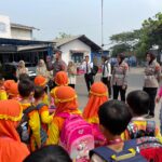Sat Lantas Polres Karawang Hadirkan Keseruan saat Menggelar Kegiatan Polisi Sahabat Anak