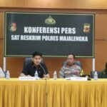 Polres Majalengka Bersama Dinas Terkait Gelar Konferensi Pers Dugaan Pencabulan Anak di Bawah Umur.