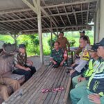 Sinergitas TNI-Polri: Bhabinkamtibmas dan Babinsa Bersama-sama Himbau Warga Waspadai Modus TPPO