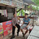 Bhabinkamtibmas Polsek Telagasari Beri Himbauan Kenakalan Remaja Kepada Masyarakat