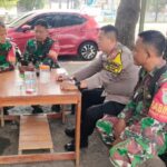 Kekompakan Polsek Klari Dan Koramil Klari, Untuk Bersama Sama Jaga Kamtibmas