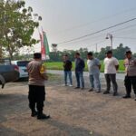 Polsek Banyusari Melaksanakan Kegiatan Gelar Apel Pengamanan Pelantikan Presiden dan Wakil Presiden RI 2024-2029 Mapolsek Banyusari