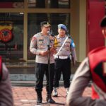 Polresta Bandung Gelar Apel Pengamanan Pelantikan Presiden dan Wakil Presiden 2024