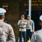 Polresta Cirebon Gelar Apel Siaga dan Penyekatan Jalur Pengamanan Pelantikan Presiden dan Wakil Presiden RI