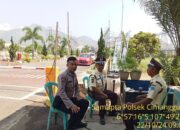 Ciptakan Kamtibmas Kondusif Polsek Cimanggung Polres Sumedang Polda Jabar Melaksanakan Patroli Gelar KRYD