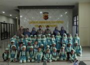Sat Lantas Polres Karawang Gelar Kegiatan Edukatif Polisi Sahabat Anak Bersama Anak-Anak Paud