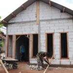 Sas Fisik RTLH TMMD 122 Kodim 0809/Kediri Rumah Rudi Santoso Capai 80 Persen