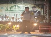 Bhabin Polsek Cikampek Hadiri Maulid Nabi Sekaligus Hari Santri Nasional