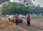 Patroli Sore Polsek Cikampek Cegah C3 di Jalur Interchange Dawuan Kalihurip