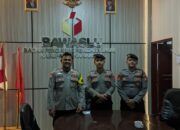 Ops Mantap Praja, Polsek Karawang Kota Cek Keamanan di Kantor Bawaslu Kabupaten Karawang