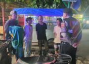 Anggota Sat Samapta Polres Karawang melaksanakan Patroli Perintis Presisi serta Sambangi Masyarakat Di Sekitar Klari Kab. Karawang