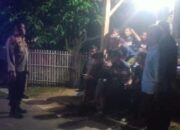Saat Ronda Malam, Warga Cirejag Disambangi Kapolsek Jatisari Imbau Kamtibmas