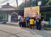 Polsek Telukjambe Timur Pasang Spanduk Imbauan Kamtibmas di Wilayah Hukum