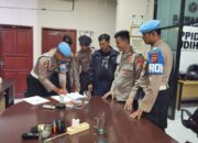 Ops Mantap Praja, Polsek Karawang Kota Cek Keamanan di Kantor Bawaslu Kabupaten Karawang