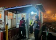 Patroli Połsek Cilamaya Himbau Kantibmas Security Pengeboran Pertamina di Desa Langgensari