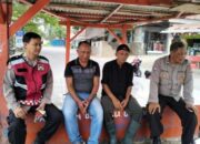 Polisi di Telukjambe Barat Berikan Pesan Kamtibmas Kepada Komunitas Opang