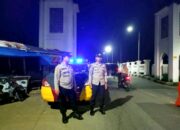 Berikan Rasa Aman, Patroli Prekat Polsek Rengasdengklok Monitoring Wilayah Perbatasan Karawang – Bekasi