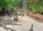 Memulai Pembangunan Rabat Beton di Blok Cidelem