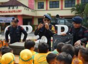 Batalyon D Pelopor Sat Brimob Polda Metro Edukasi Tugas Pokok Ke Siswa/Siswi TK