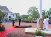 Kapolres Karawang Ikuti Upacara Peringatan Hari Sumpah Pemuda Dipemda Karawang
