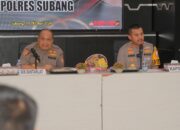 Kapolres Sambut Tim Supervisi Taruna Taruni Tingkat IV Akpol Yang Magang di Polres Subang