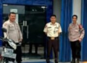 Patroli Polsek Jatisari Sambang Dialogis Kepada Security Perbankan