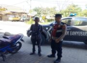 Prekat Polsek Banyusari Giat Patroli Jalan Raya Antisipasi Kejahatan