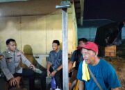 Polsek Ciampel, Bripka Handrik Yandika Bersama Bripka Arma Melaksanakan Patroli Dialogis Antisipasi C3 dan Kejahatan Lainnya Pada Wilayah Desa Kutapohaci.