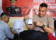 Peringati Hari Jadi Humas Ke 73, Polres Aceh Tamiang Gelar Donor Darah