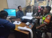 Babinsa Komsos Dengan Tokoh Masyarakat Di Wilayah Binaan