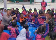 Kegiatan Makan Siang Bergizi Bersama Anak Sekolah oleh Polres Subang dan Kodim 0605/Subang Dukung Program Makan Siang Gratis dari Pemerintah